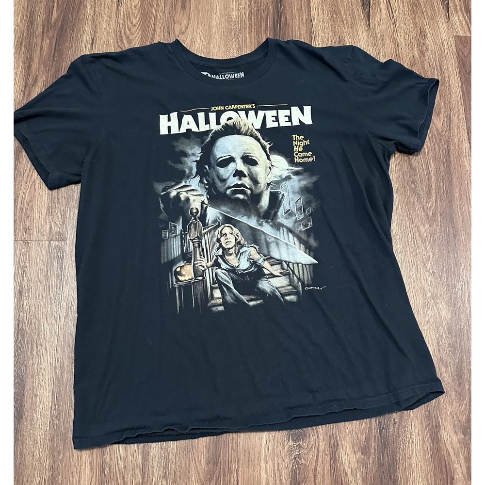 Halloween V1 Michael Myers T-Shirt Fright-Rags Black Sz XL